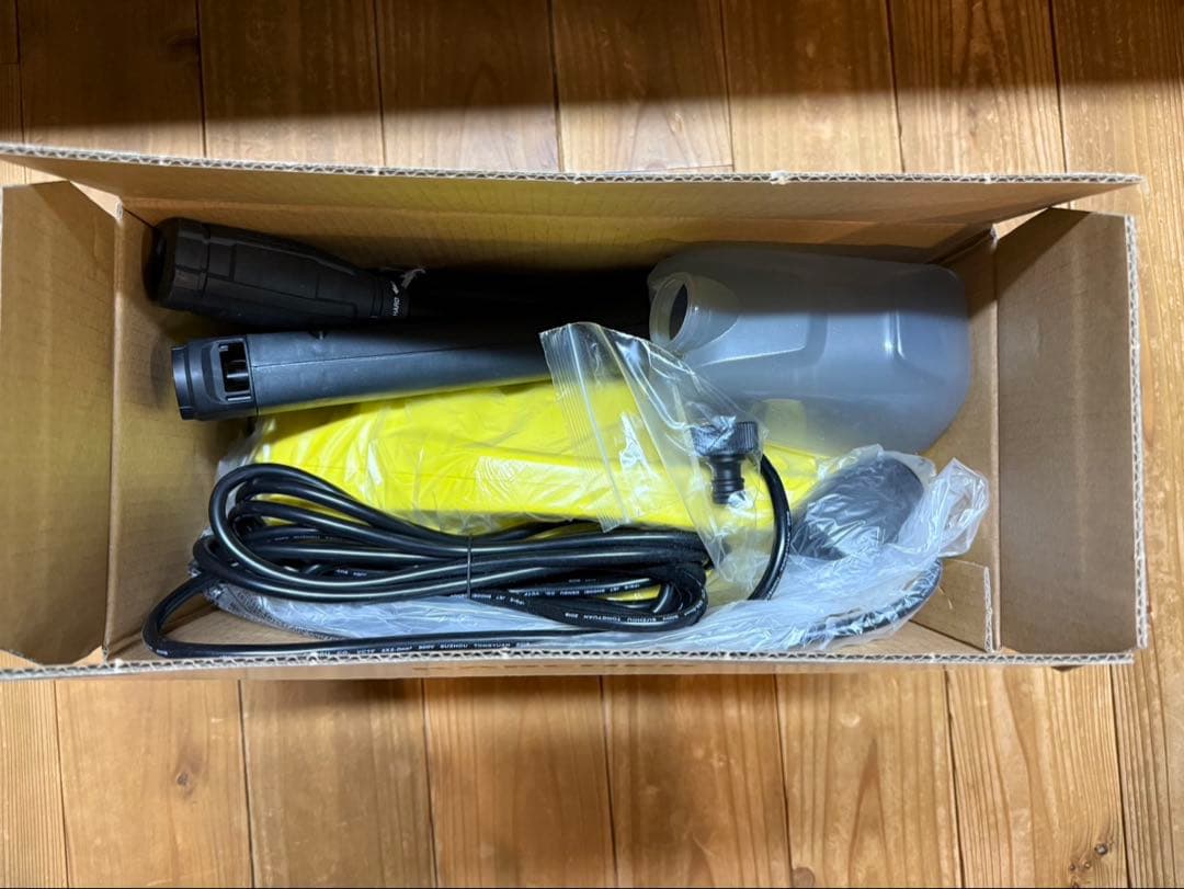 【新品・未使用】KARCHER ケルヒャー 家庭用高圧洗浄機 K2