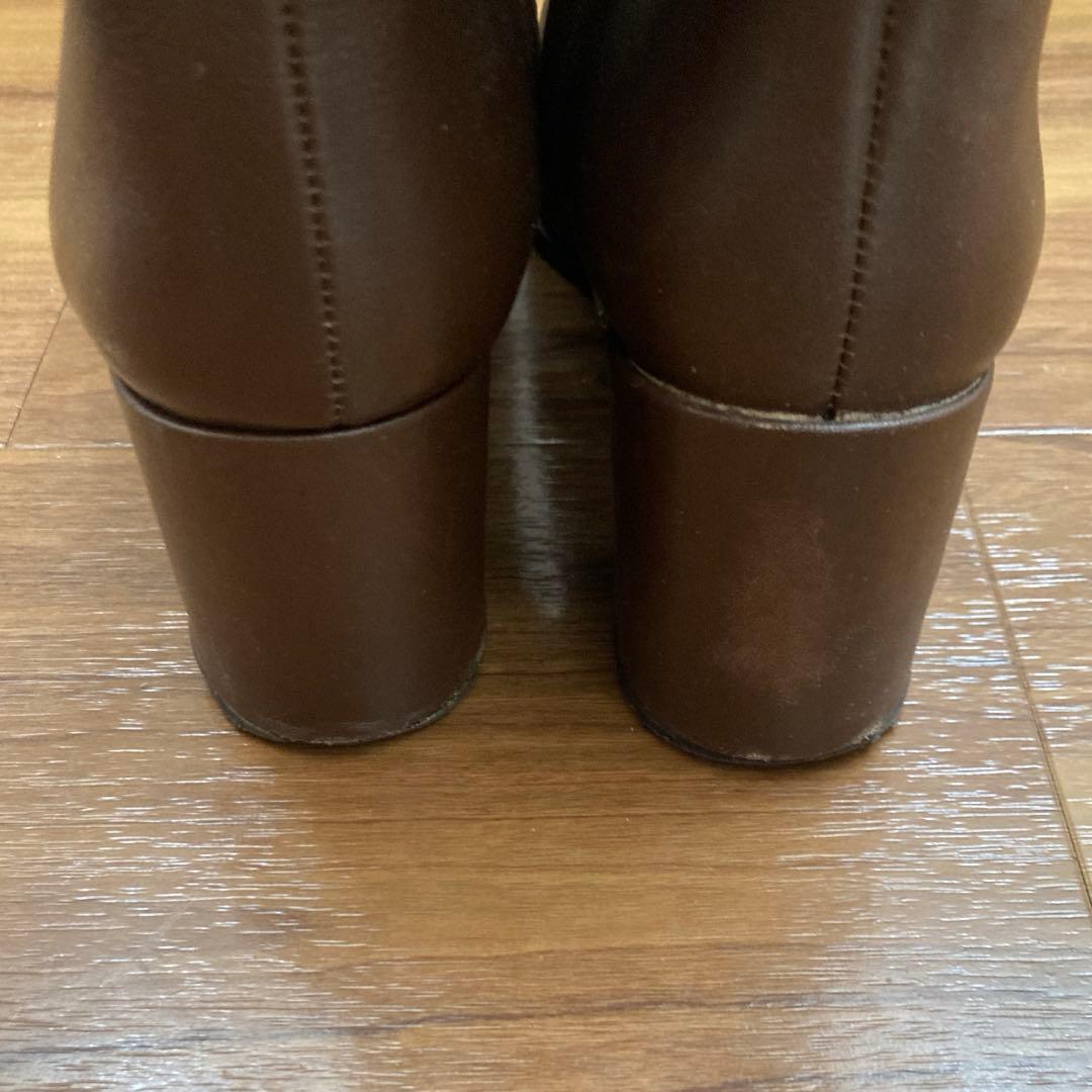 CLANE ストレートニーハイブーツ