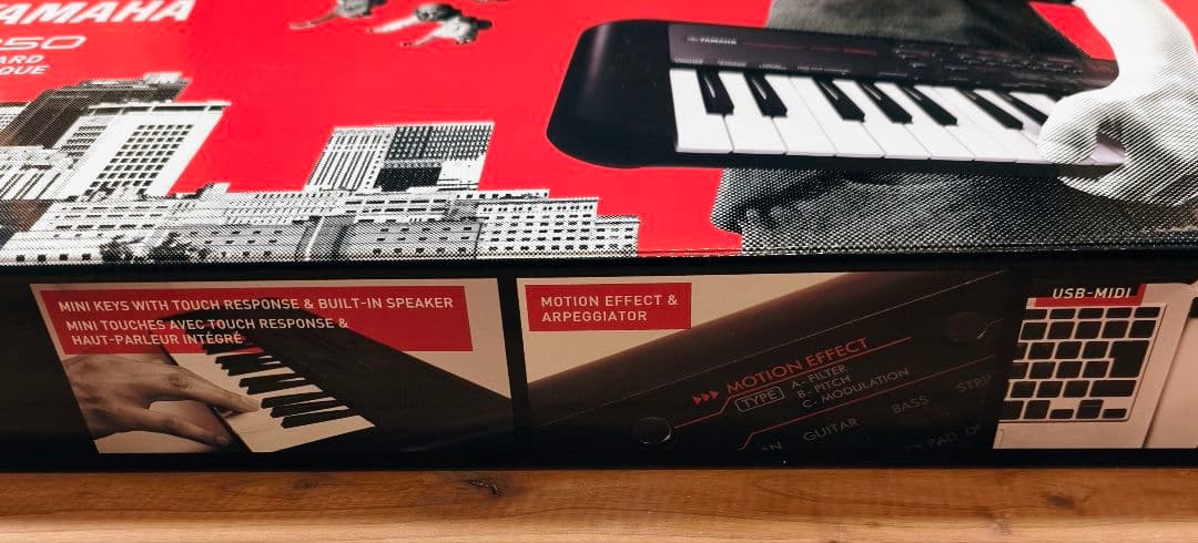 YAMAHA PSS-A50 ミニキーボード 37鍵盤 美品 元箱・付属品付き