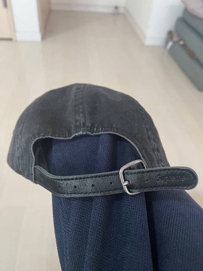 Supreme ブラック キャップ　調整可能