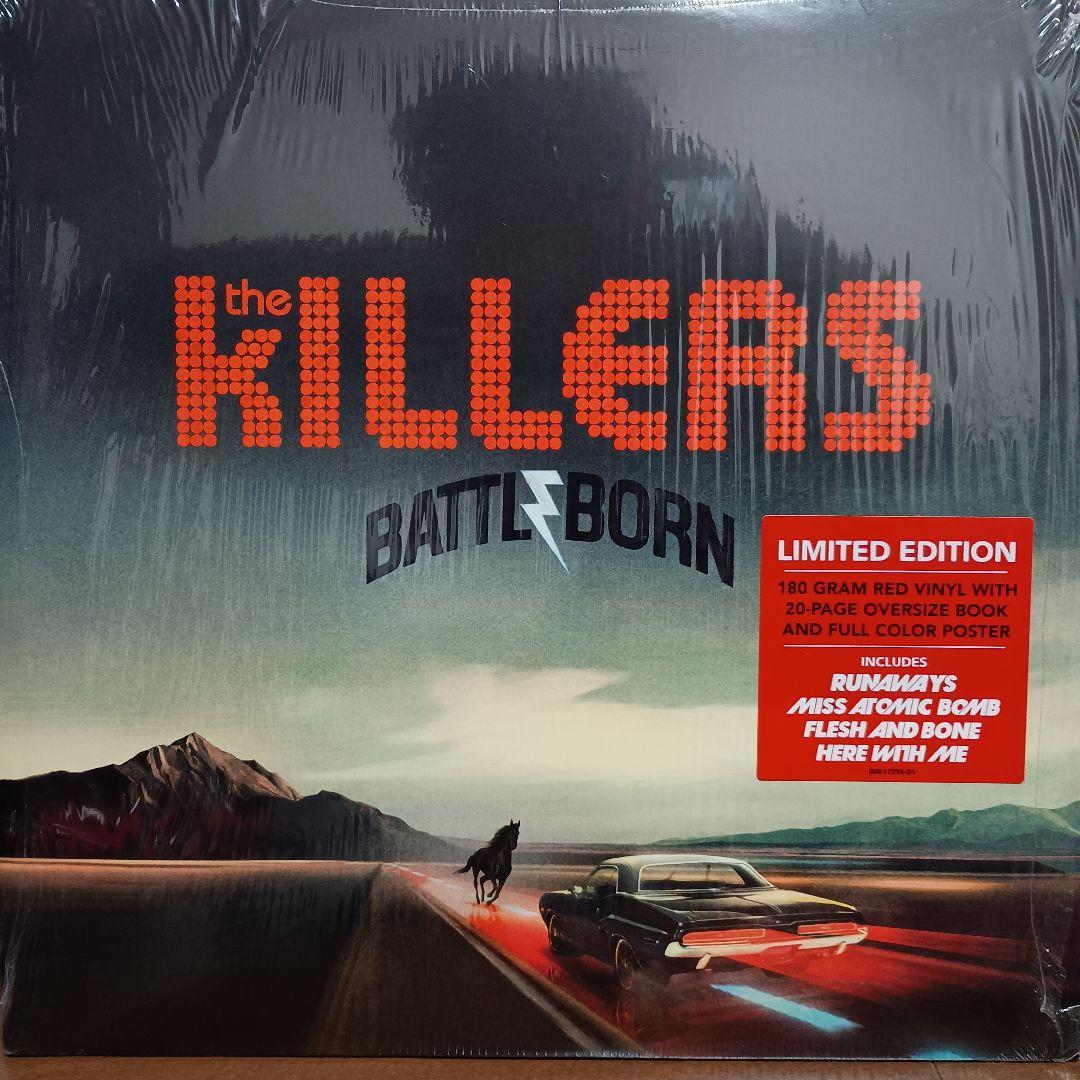 The Killers Battle Born 限定 red vinylレコード
