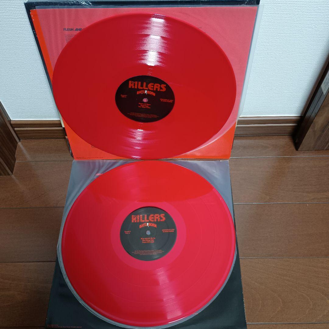 The Killers Battle Born 限定 red vinylレコード