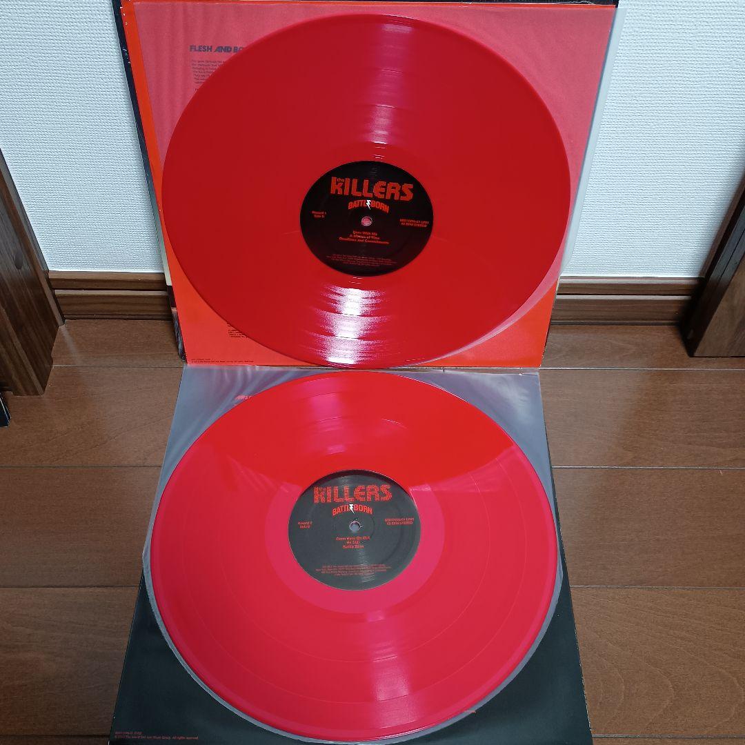 The Killers Battle Born 限定 red vinylレコード