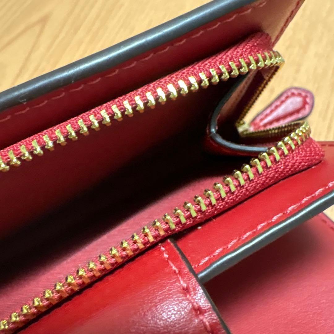 美品　コーチ　二つ折り財布　COACH