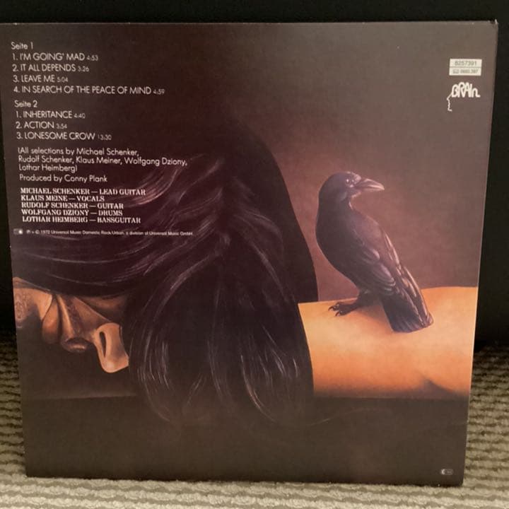 SCORPIONS lonesome crow LP スコーピオンズ