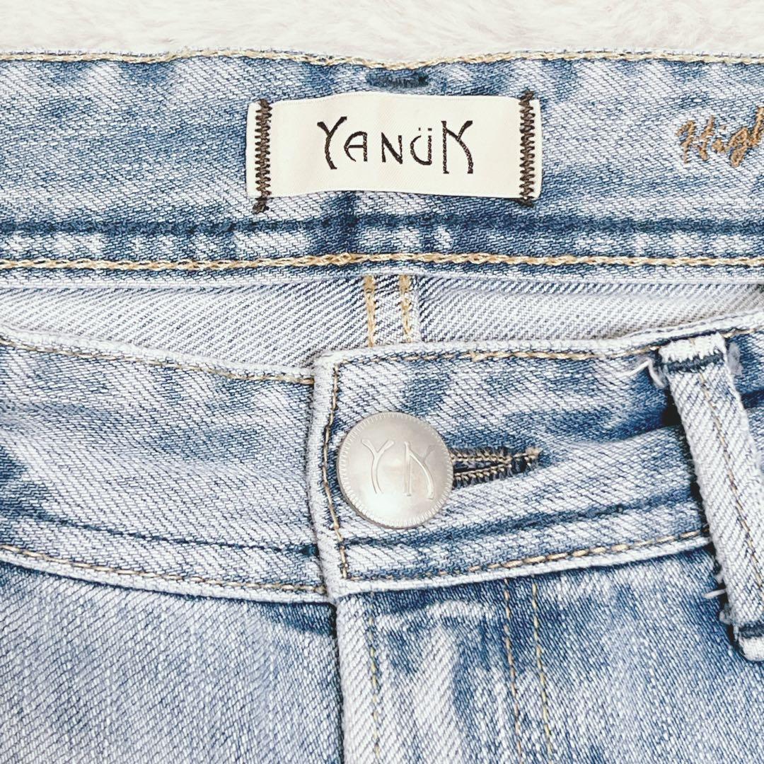 美品 YANUK ヤヌーク デニム RUSH ハイウエスト 田中みな実