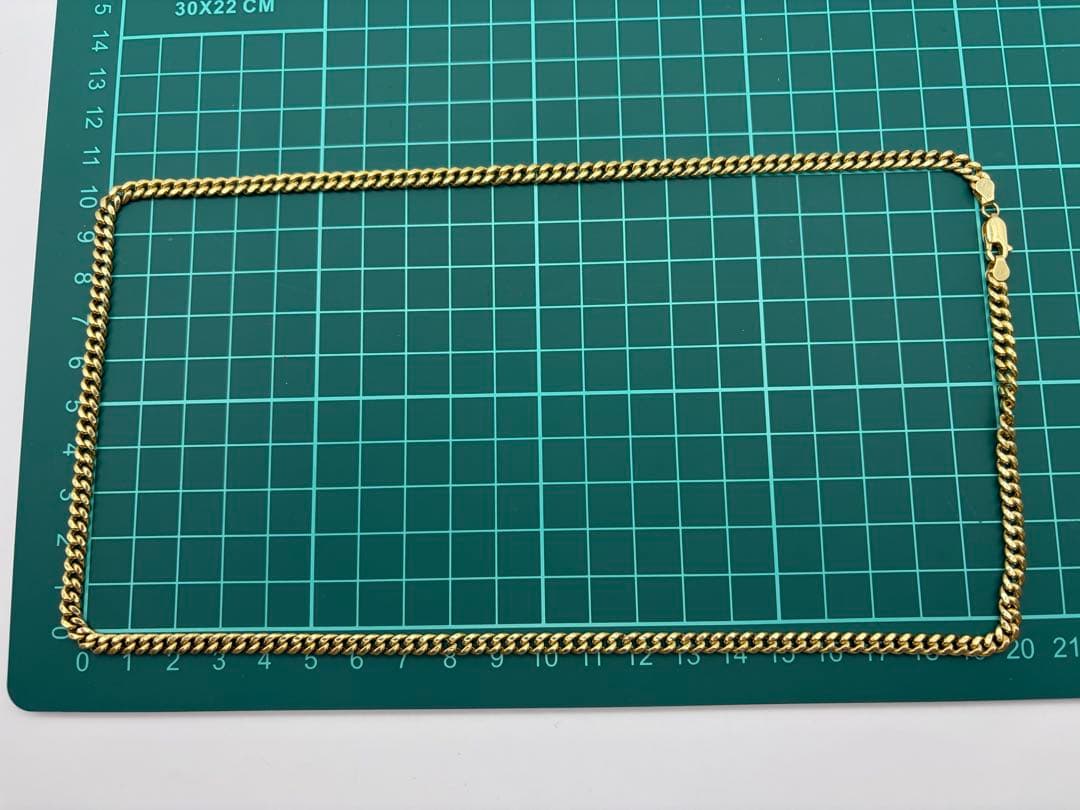 Tomo10K イエローゴールド マイアミネックレス 4.5mm 60cm