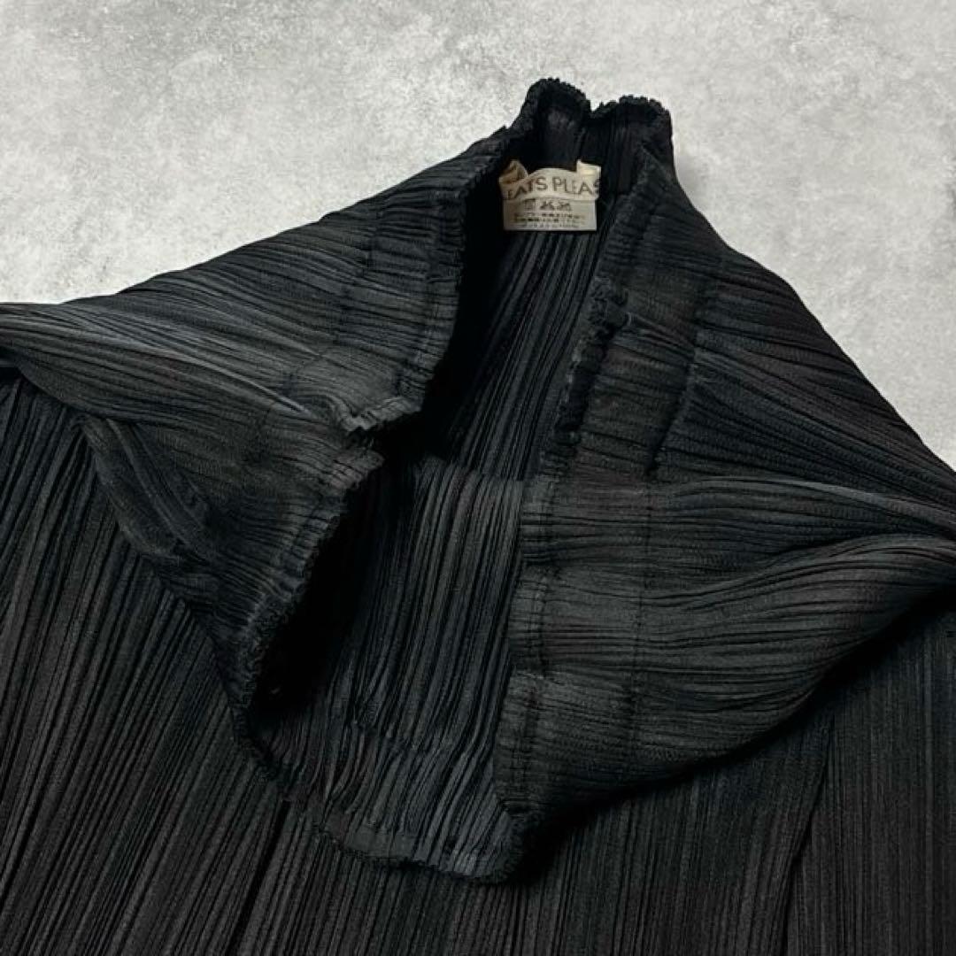 美品✨プリーツプリーズ　ロング　スカート　ブラック黒