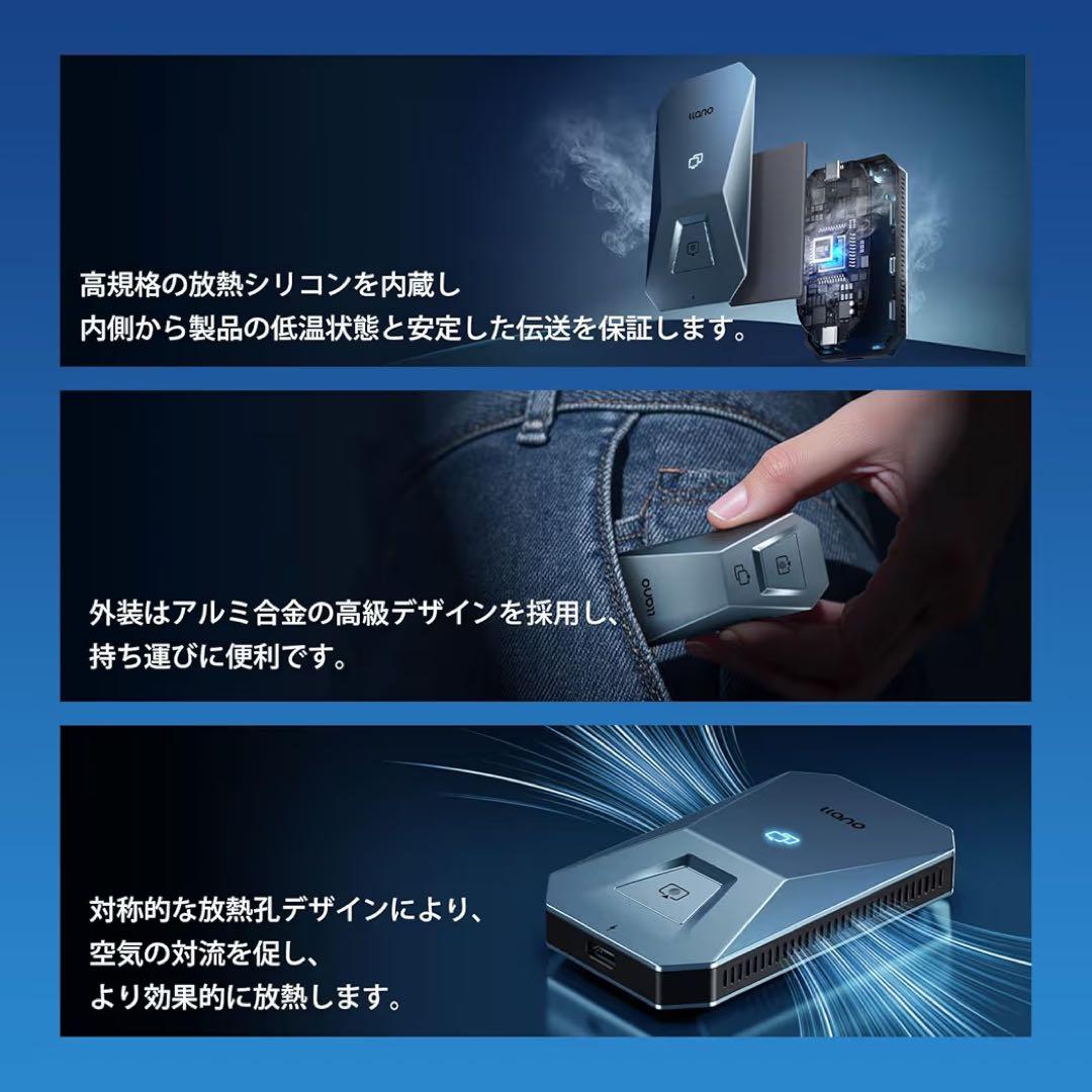 ワイヤレスHDMI 無線 送受信機セット 日本技適認証取得 4K 超低遅延