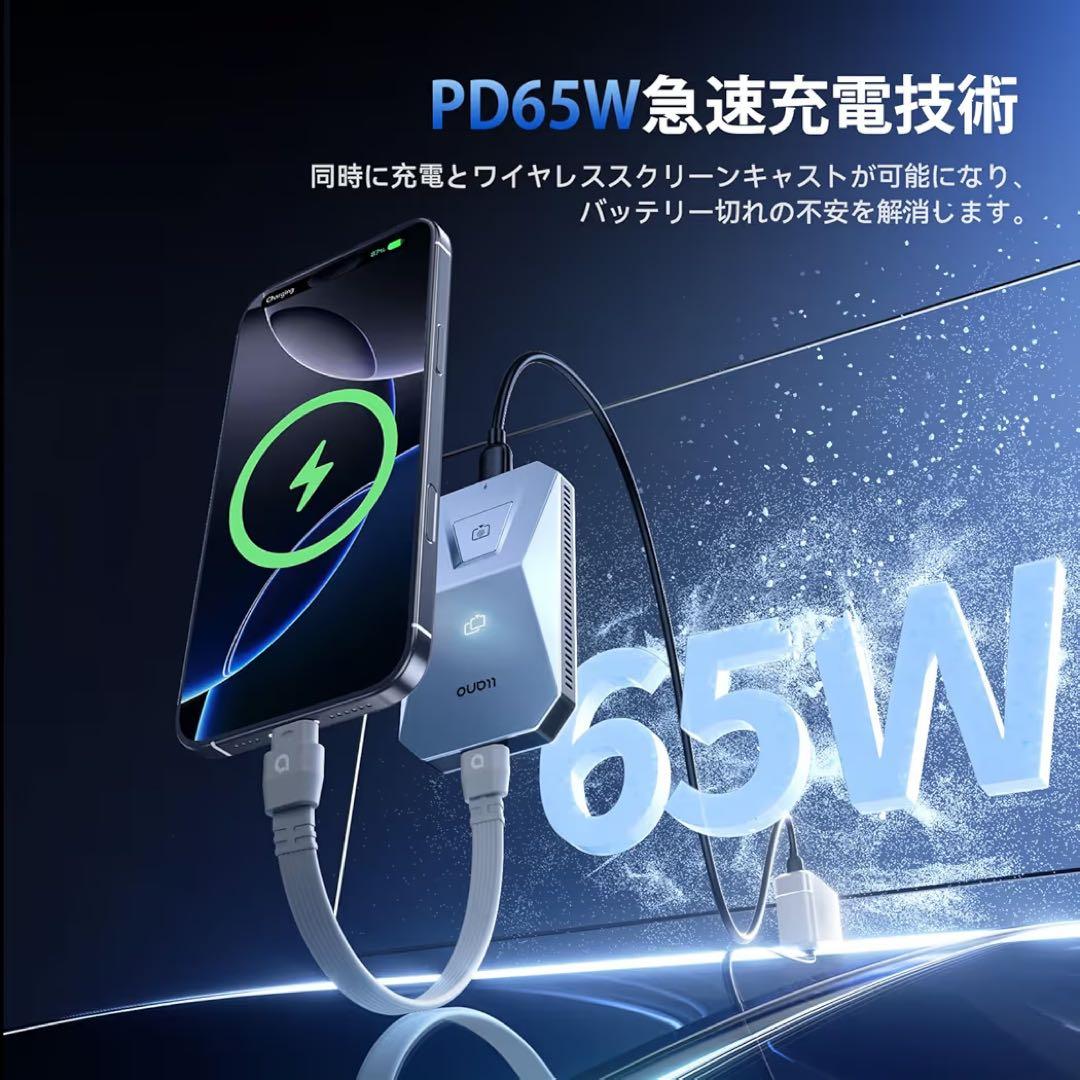 ワイヤレスHDMI 無線 送受信機セット 日本技適認証取得 4K 超低遅延