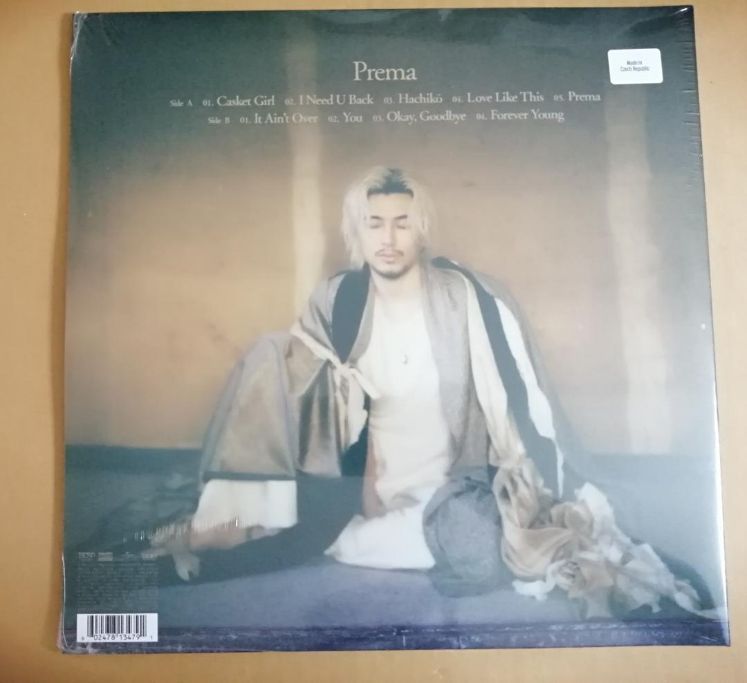 藤井風■未開封新品アナログLPレコード■Prema■FUJII KAZE■プレマ
