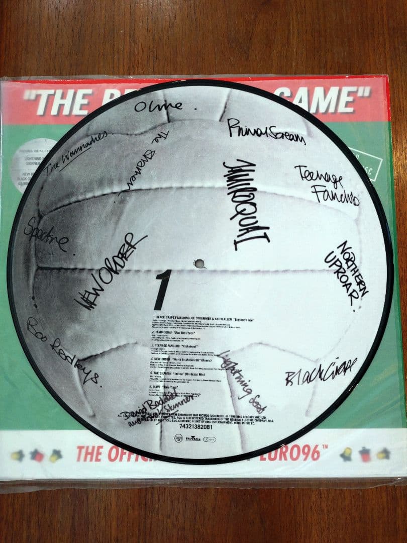 THE BEAUTIFUL GAME EURO96 限定ピクチャーディスク