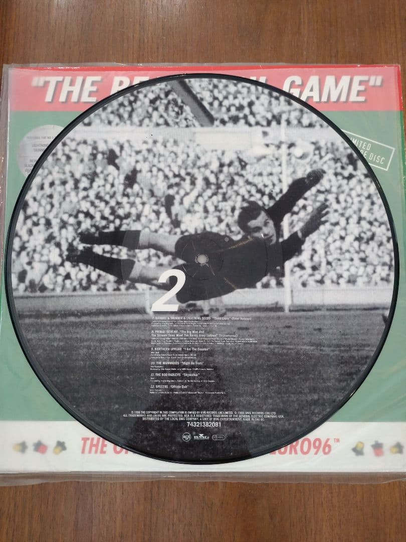 THE BEAUTIFUL GAME EURO96 限定ピクチャーディスク