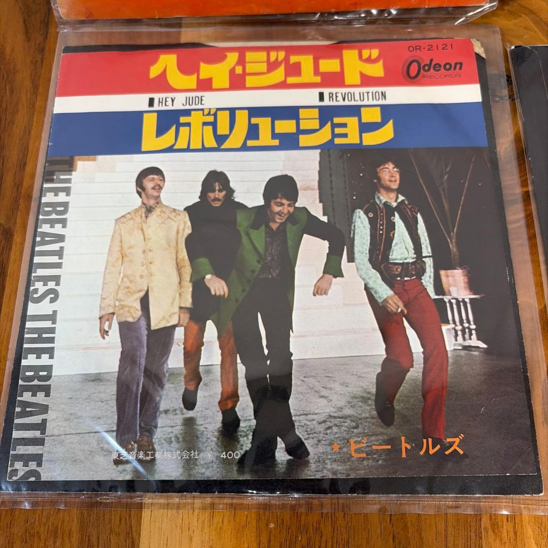 ビートルズ　シングル盤レコード　6枚セット