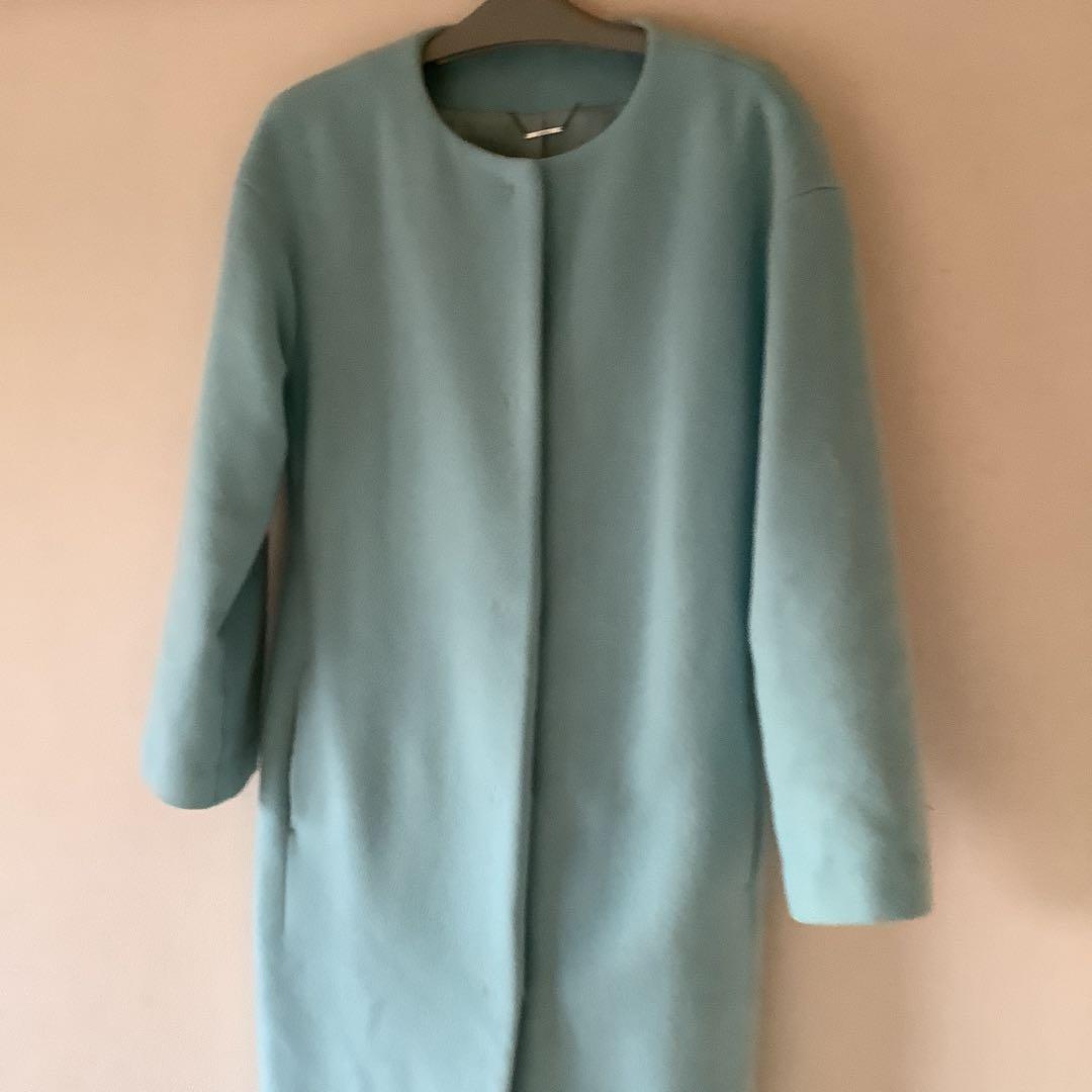 週末お値下げ♡セルフォードCELFORD ノーカラーコート36 フレイアイディー