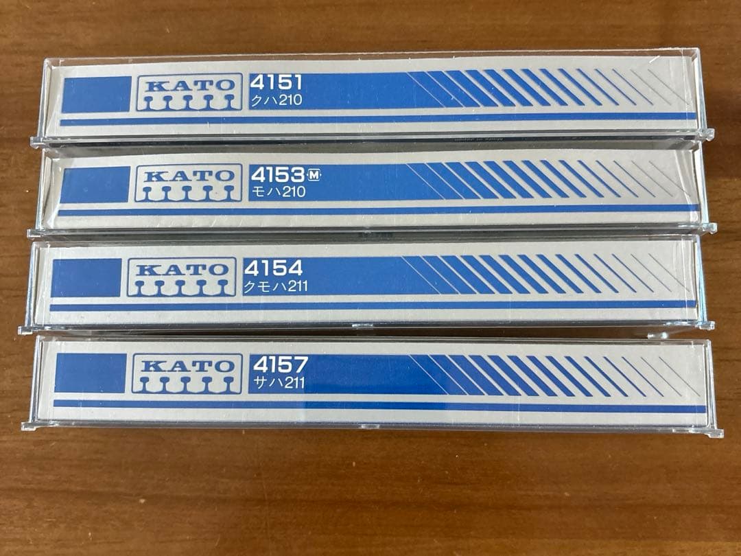 KATO 211系 Nゲージ4両セット