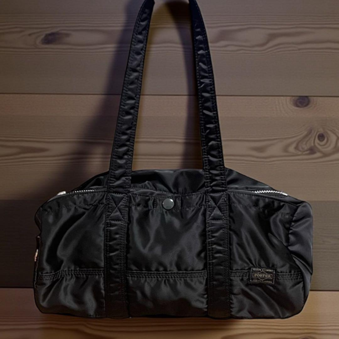 完売品 PORTER / TANKER DUFFLE BAG L BLACK