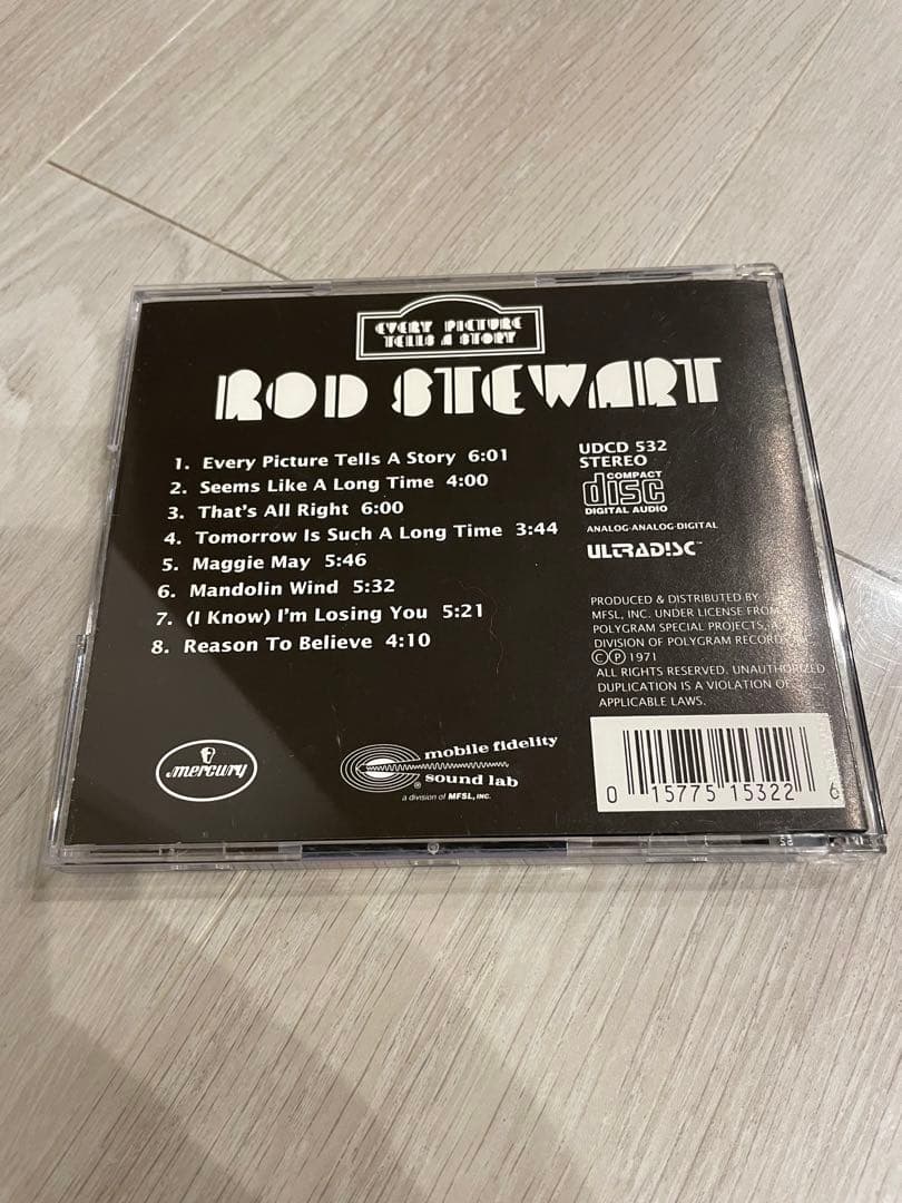 邦楽 ROD STEWART EVERY PICTURE TELLS A STORY