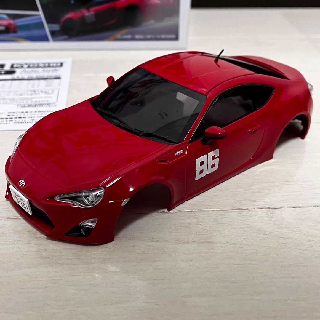 ミニッツAWD トヨタ 86 MFゴースト ボディ