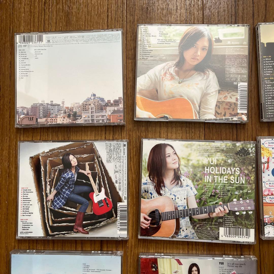 特典付き！YUI CD アルバム初回生産限定盤あり オリジナルステッカー等付き
