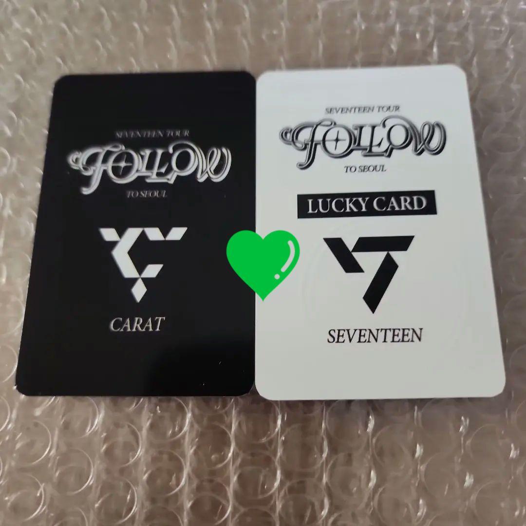 SEVENTEEN CaratZONE カラットゾーン ウォヌ follow