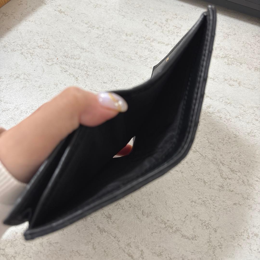 GUCCIブラック コンパクト財布 カードケース