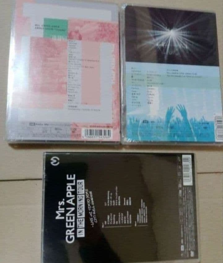 新品未開封 Mrs. GREEN APPLE DVD 3枚セット