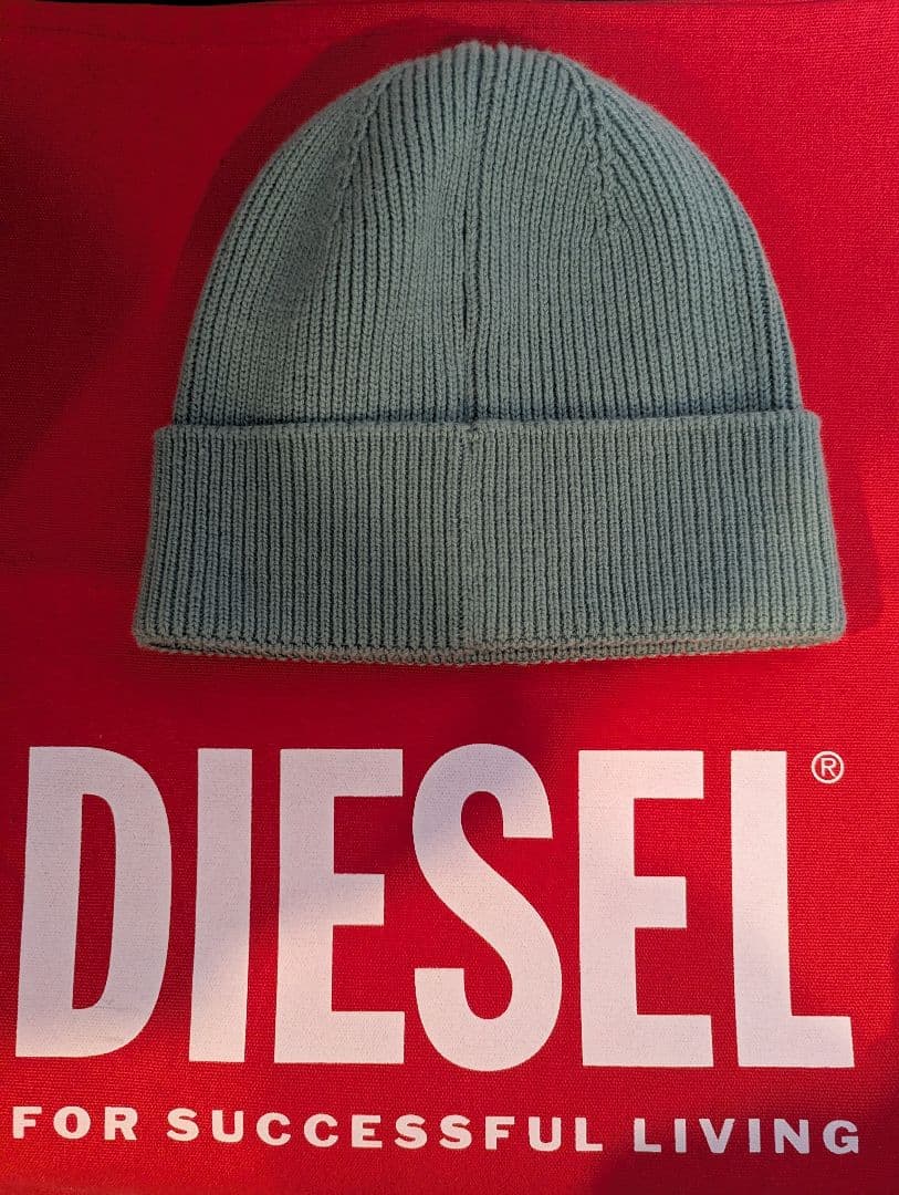 DIESEL レアカラー グレン期モデル ニットキャップ グリーン