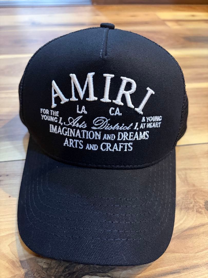 AMIRI ブラック　キャップ