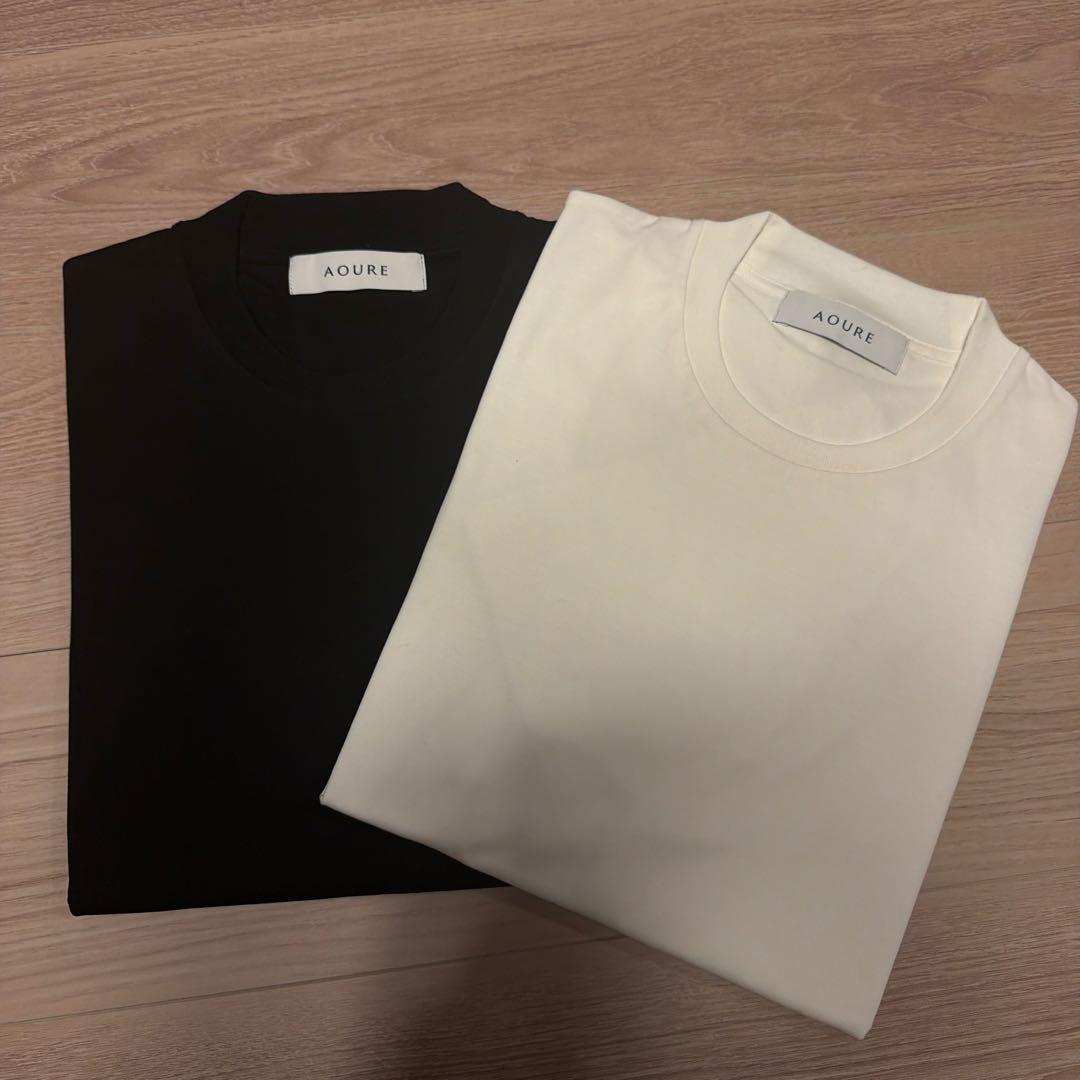 【未使用品】AOURE BUSINESS PACK T-SHIRT (2枚組)