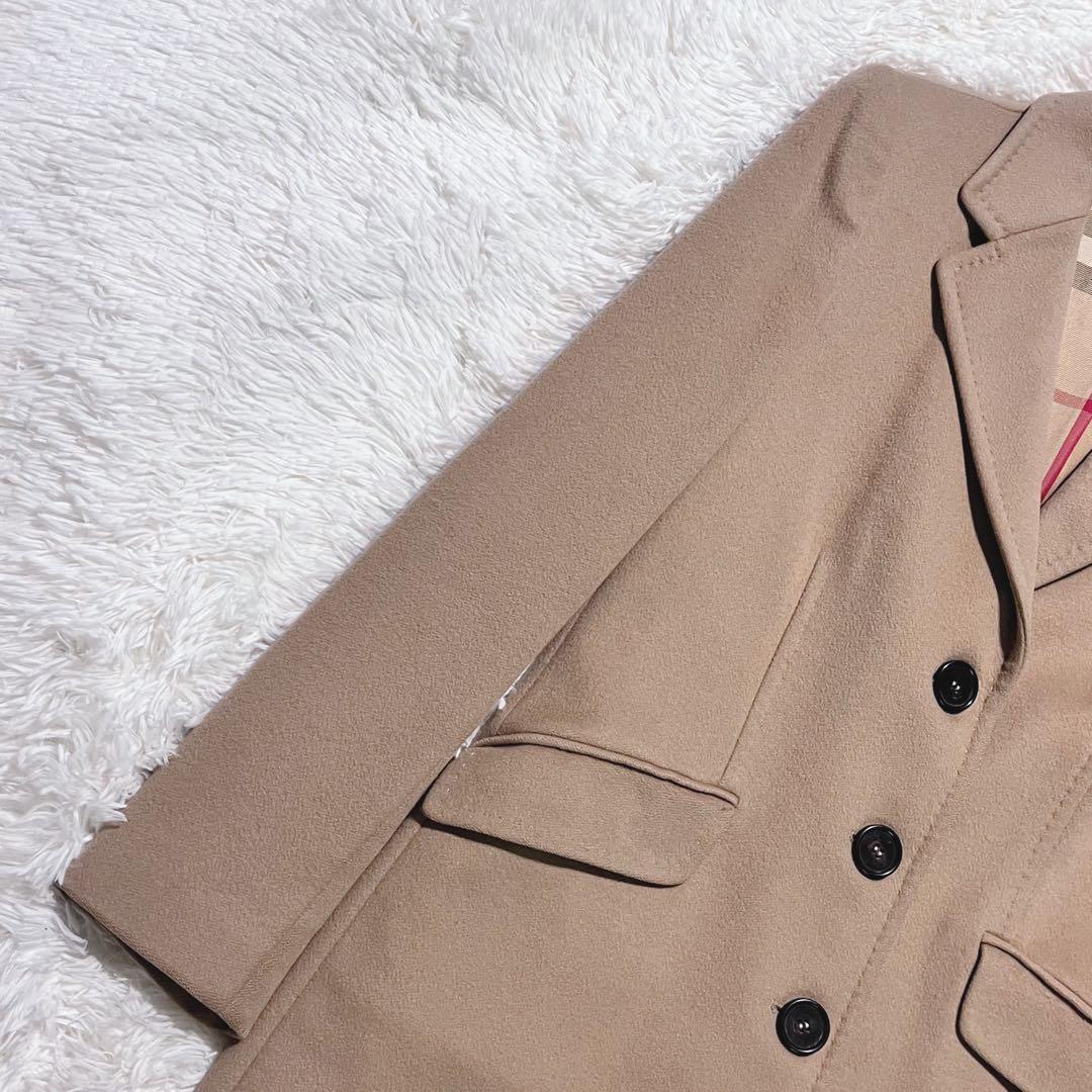 【希少】BURBERRY ノバチェック メガチェック スペイン製 ウールコート