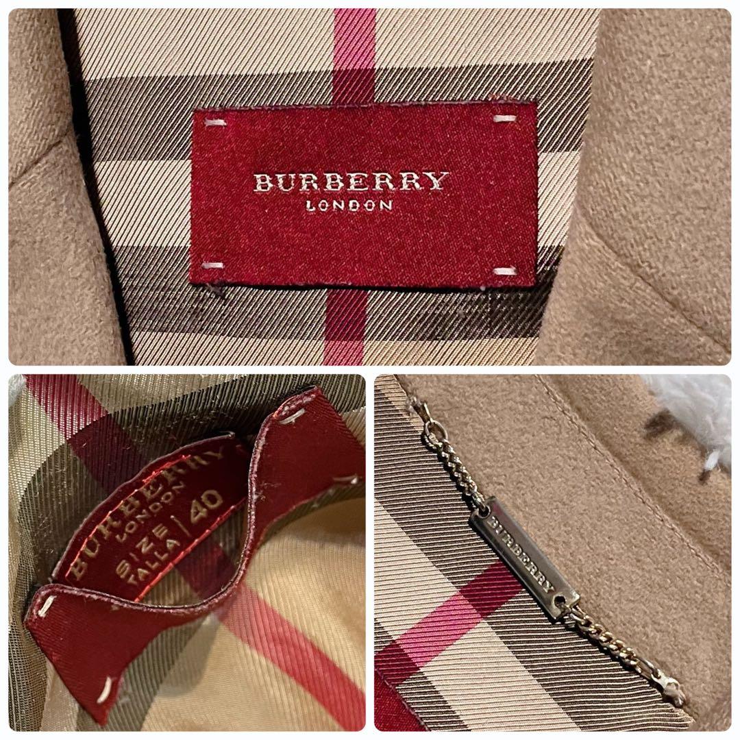【希少】BURBERRY ノバチェック メガチェック スペイン製 ウールコート