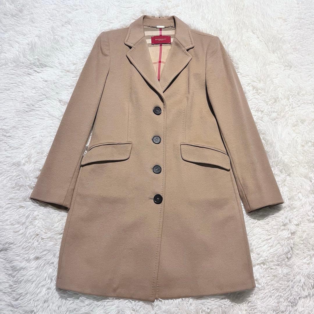 【希少】BURBERRY ノバチェック メガチェック スペイン製 ウールコート