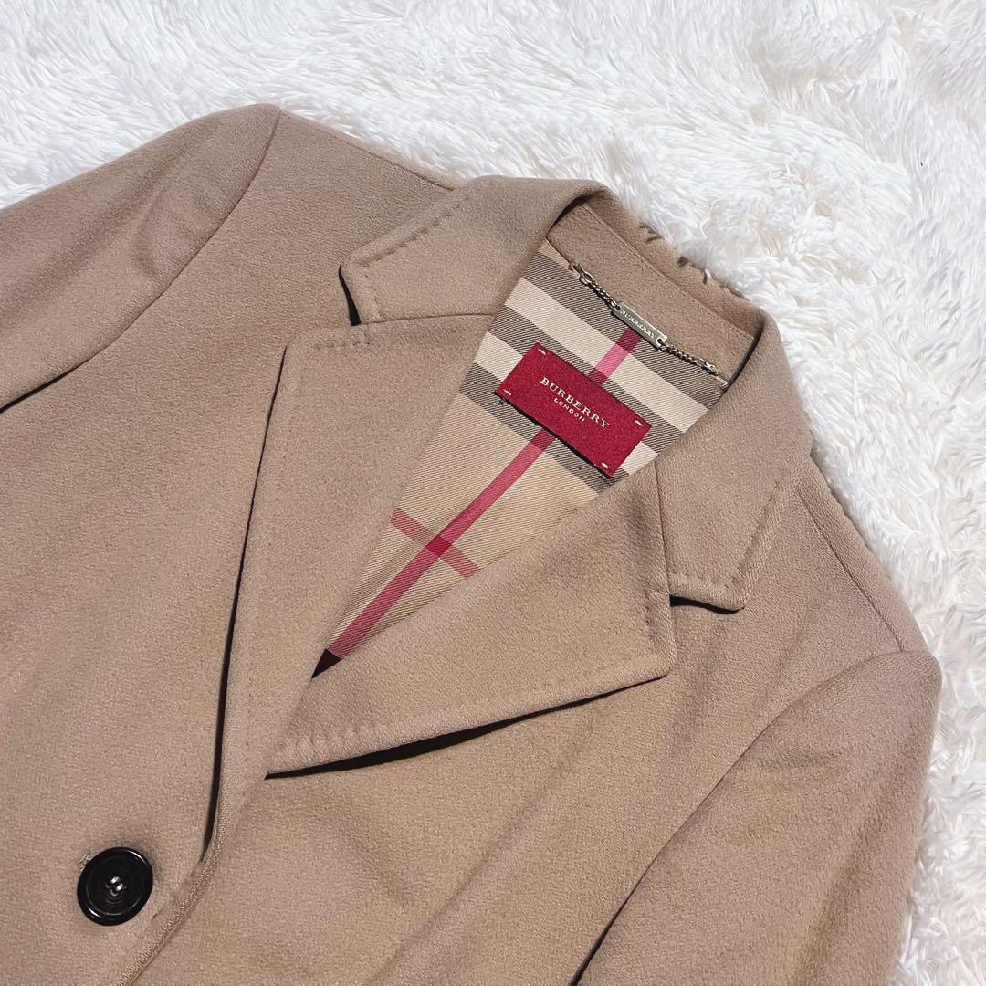 【希少】BURBERRY ノバチェック メガチェック スペイン製 ウールコート