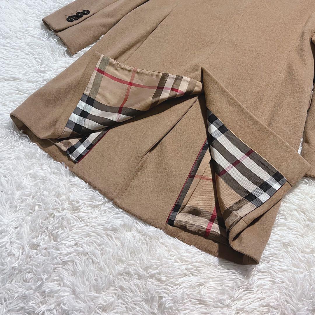 【希少】BURBERRY ノバチェック メガチェック スペイン製 ウールコート