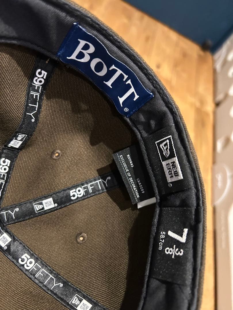 わ*生様 bott newera 59fifty 7 3/8 ニューエラ