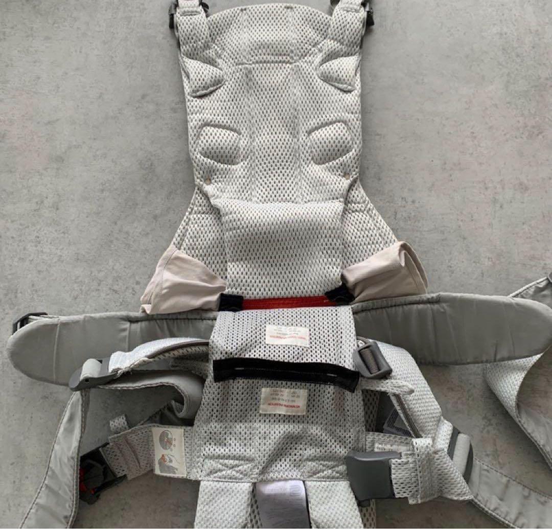 試しのみ✨ベビービョルン　BABYBJORNワンカイエアー抱っこ紐グレーメッシュ