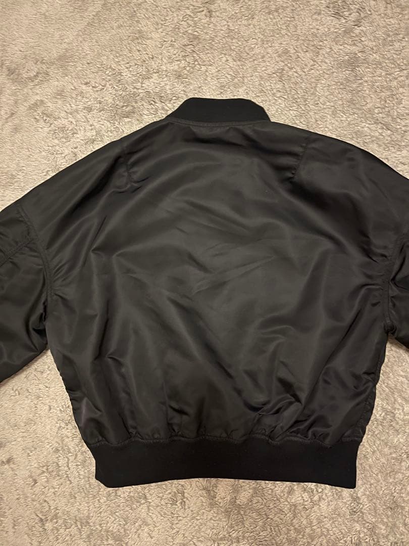 あ*様 ALPHA INDUSTRIES MA-1 ブラック M