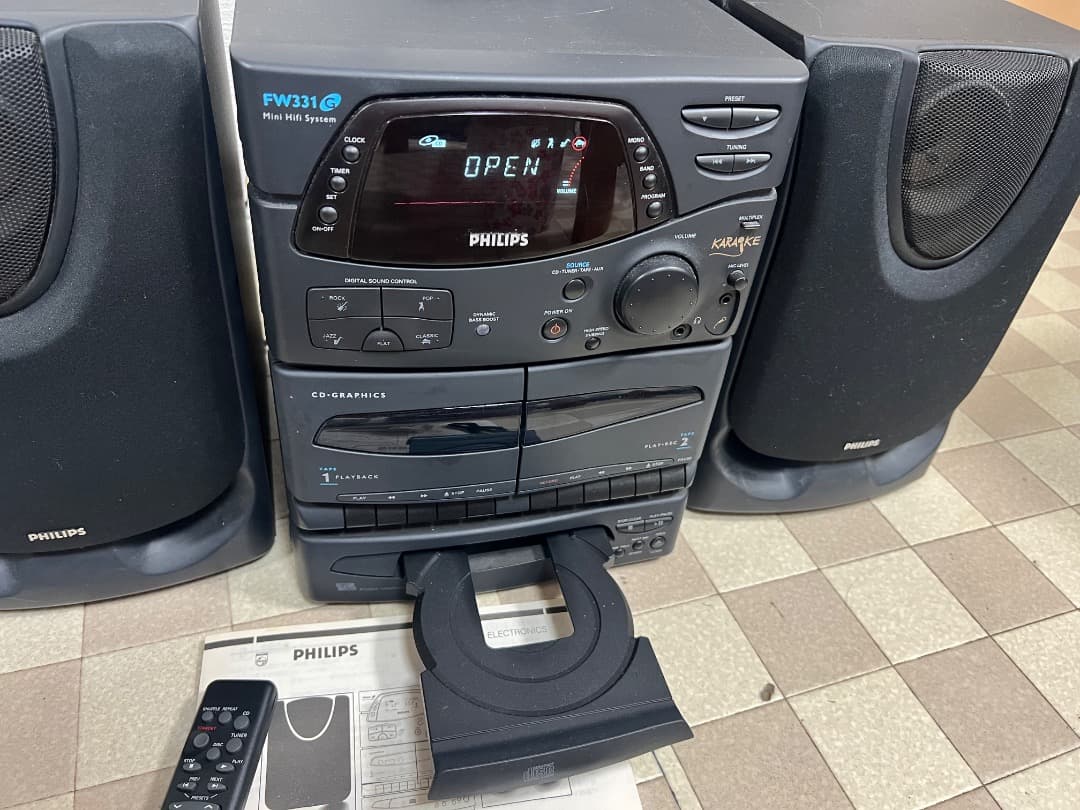フィリップス FW331 ミニHiFiシステム