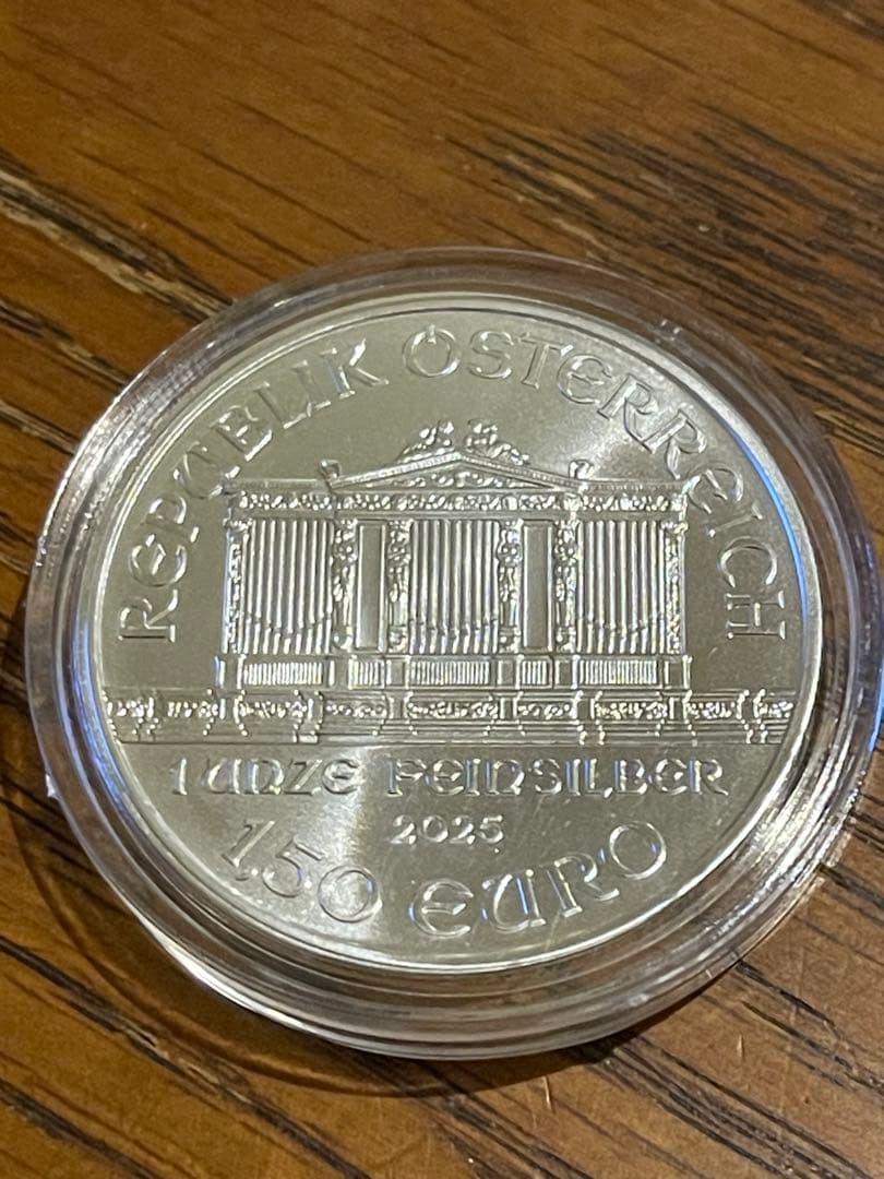 オーストリア ウイーンフィルハーモニー　1オンス 銀貨