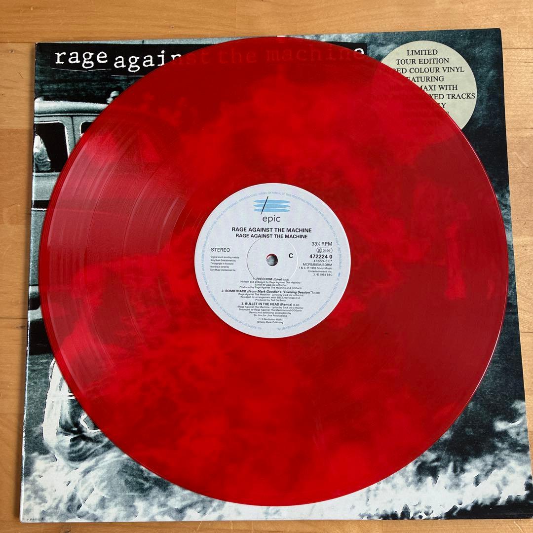93年限定盤LP Rage Against The Machine
