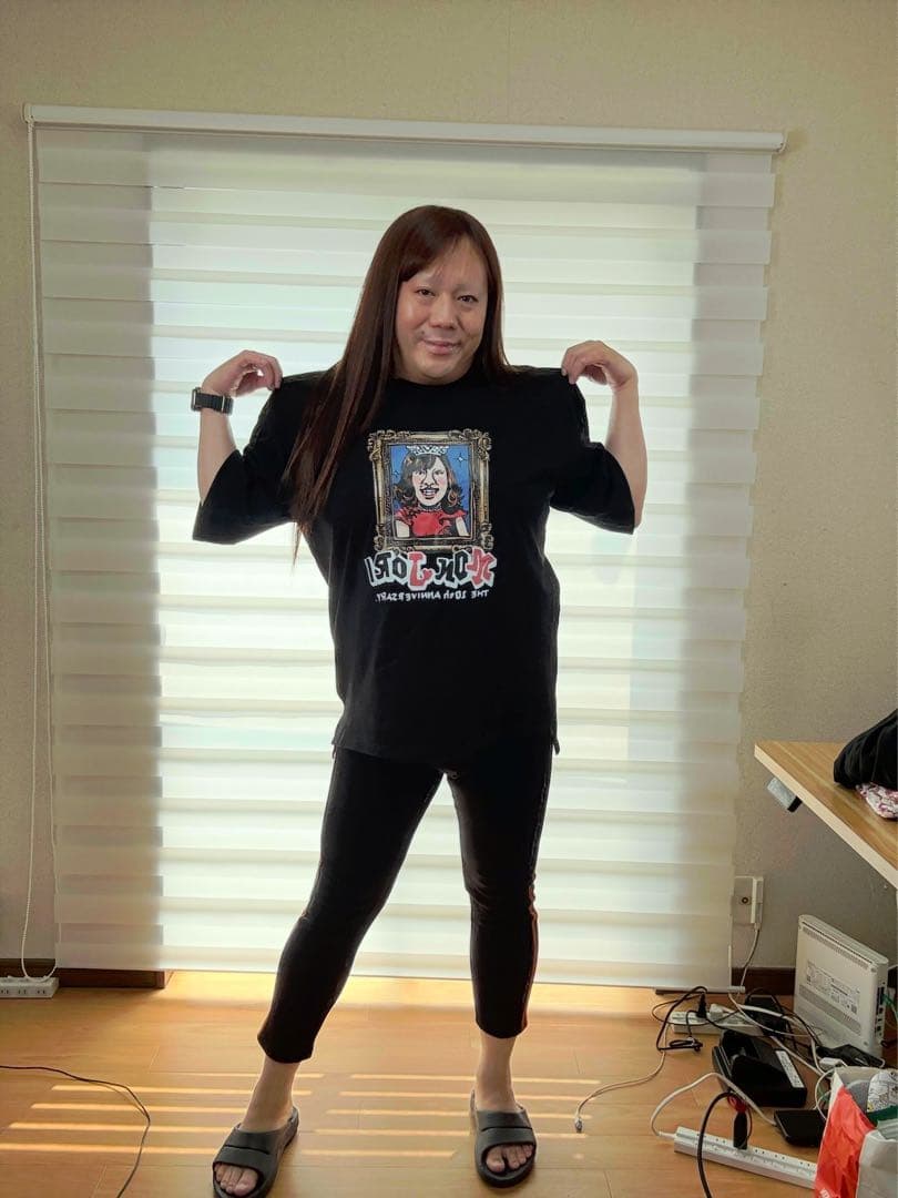 藤沢なな 10周年記念Tシャツ(ステッカーつき) Mサイズ