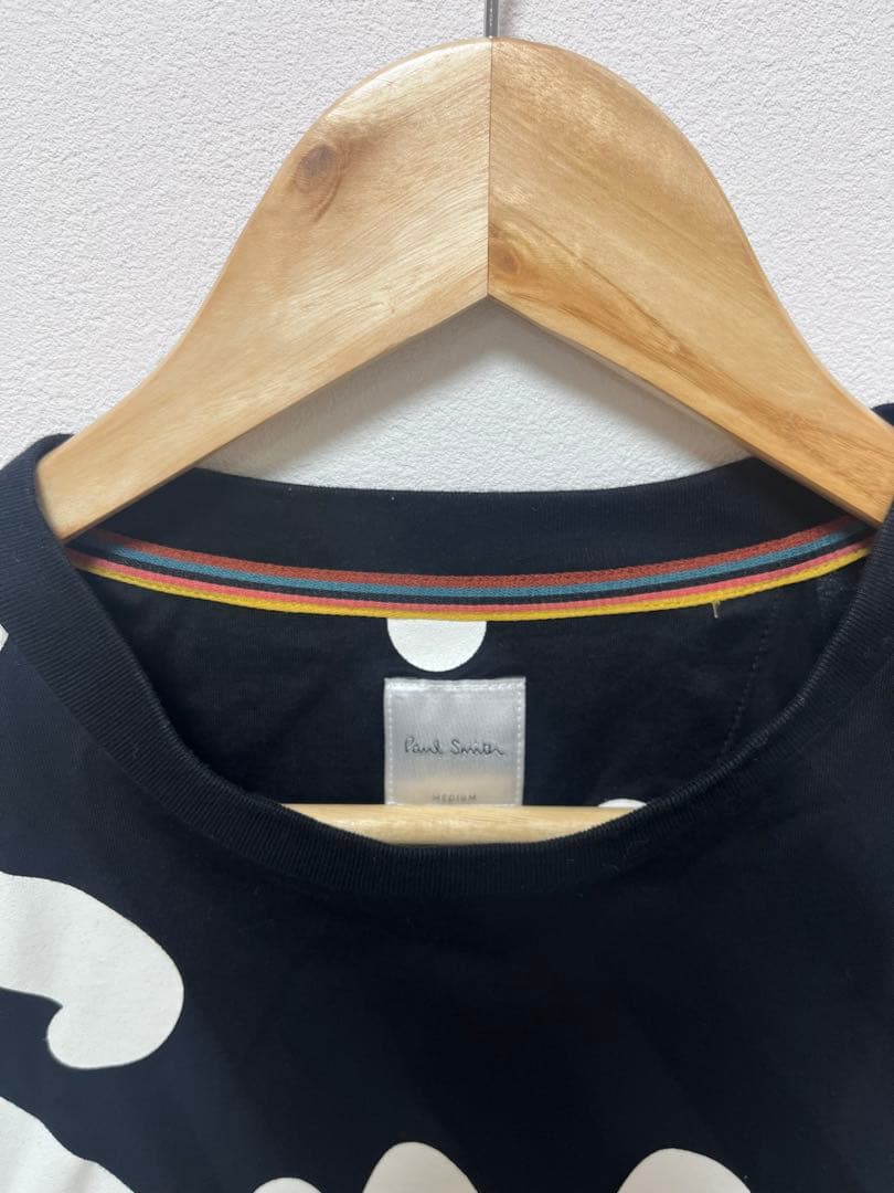 Paul Smith ポールスミス 現行 LOGO ＆ DOT プリントＴシャツ
