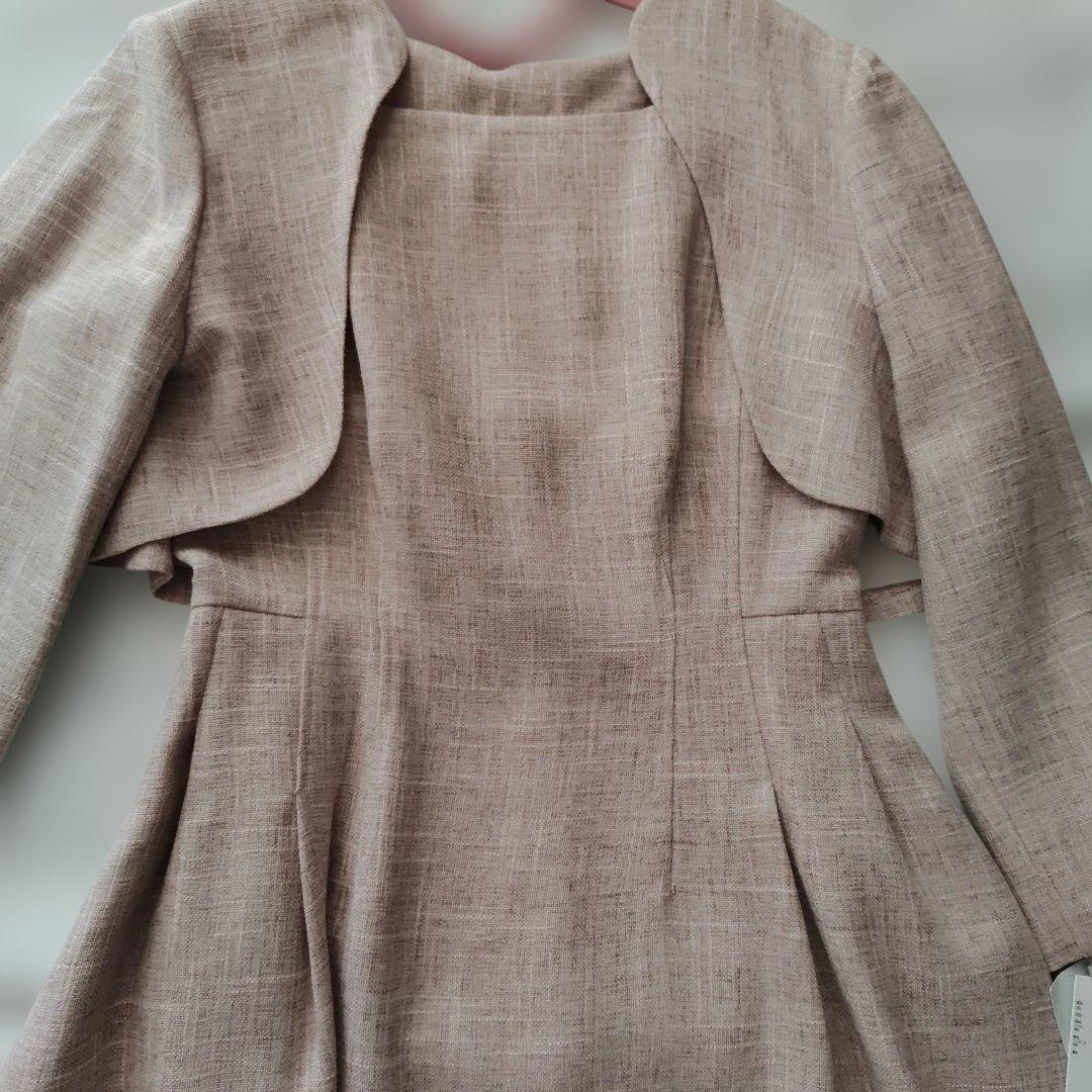 未使用　セルフォード　ボレロ付きフィットアンドフレア　ワンピース　38