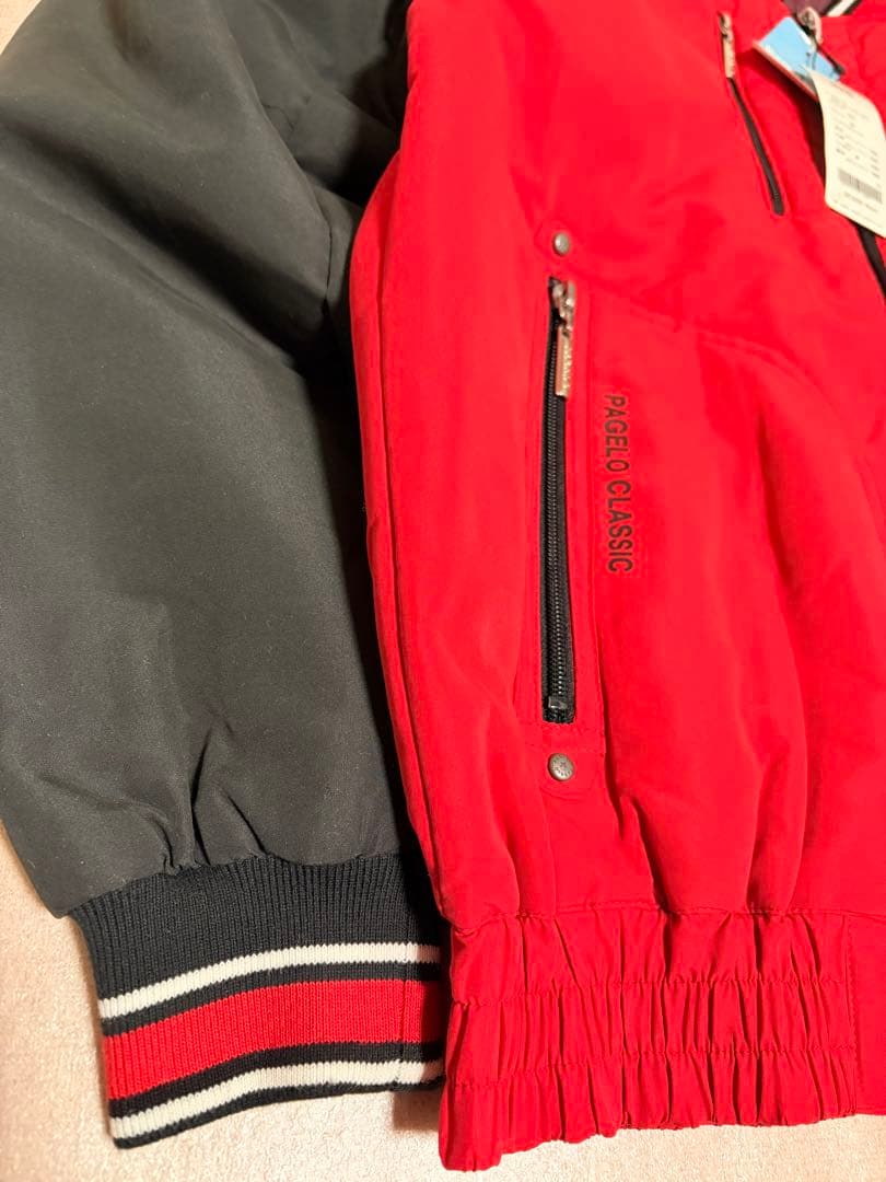 新品タグ付 デッドストック 90s PAGELO Bomber Jacket