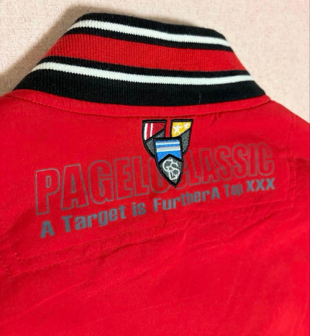 新品タグ付 デッドストック 90s PAGELO Bomber Jacket