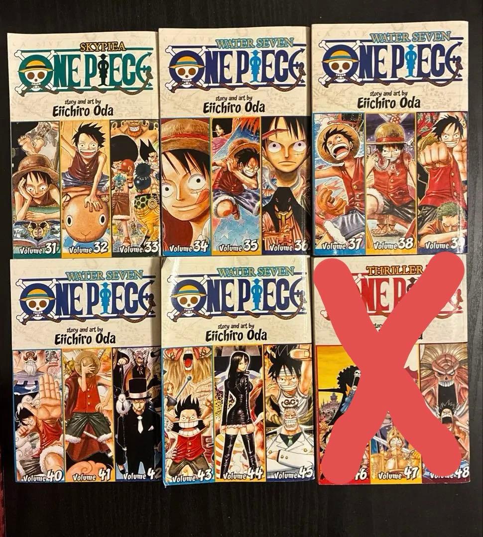 ワンピース 英語版 セット 漫画 one piece manga