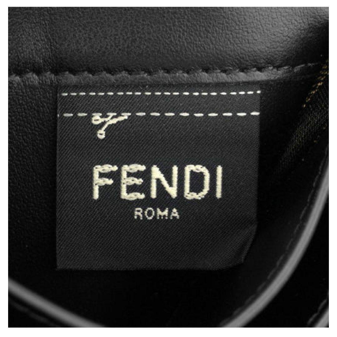 K*2様 フェンディ FENDI CARD CASE カードケース ブラック 名