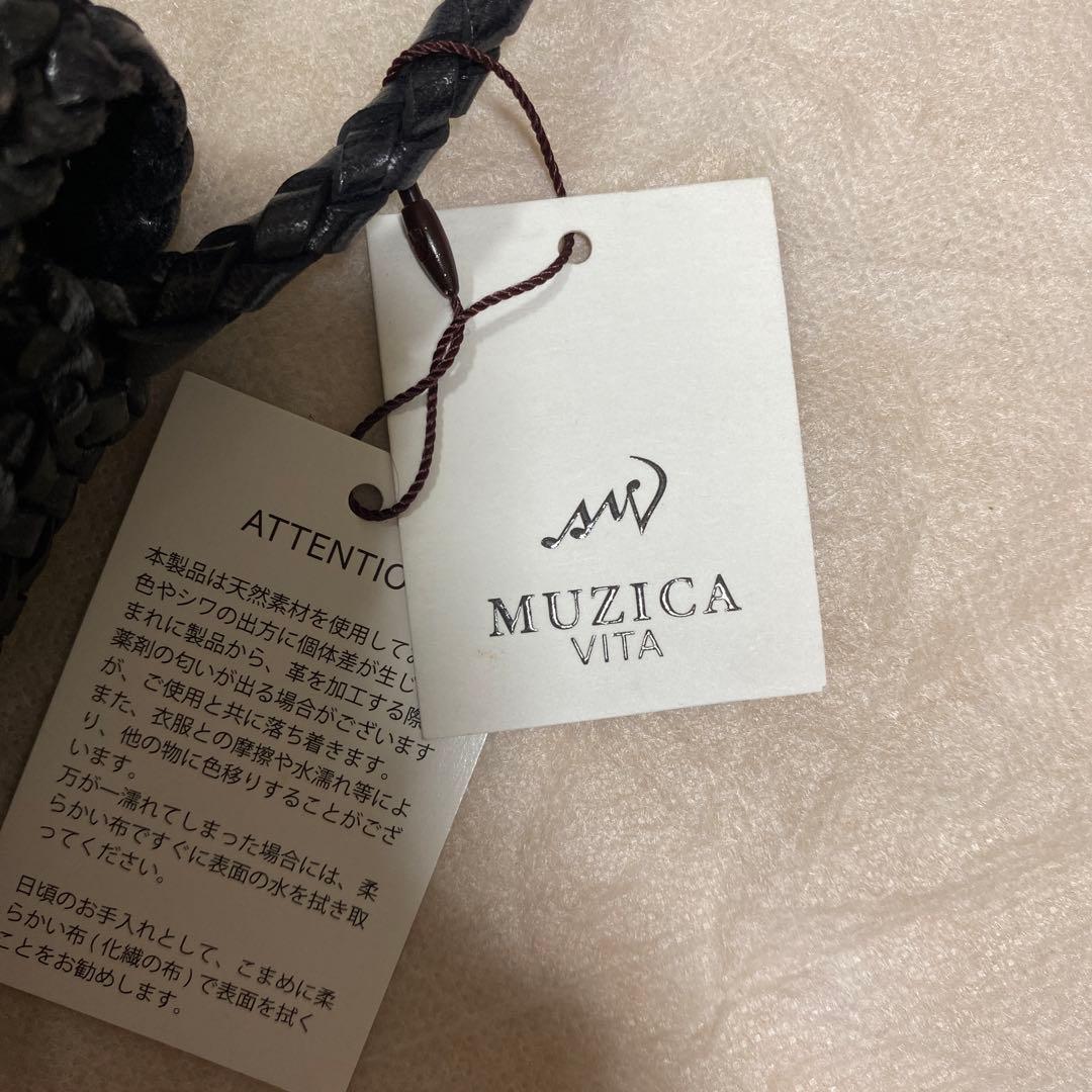 【新品未使用】MUZICA VITA ムジカビータ　美品ミニショルダーポーチ