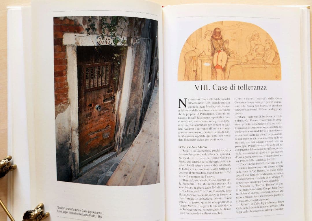 【希少本】Venezia Erotica Illustrated Guide